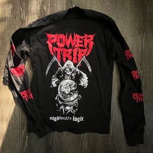 Power Trip long sleeve, size small